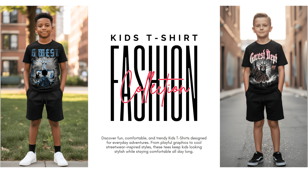 Best Kids Graphic T-Shirts for Everyday Style & Comfort - G West