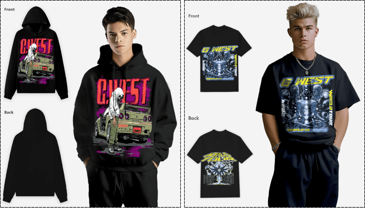 Discover Modern Casual Clothing & Sustainable Streetwear - G West