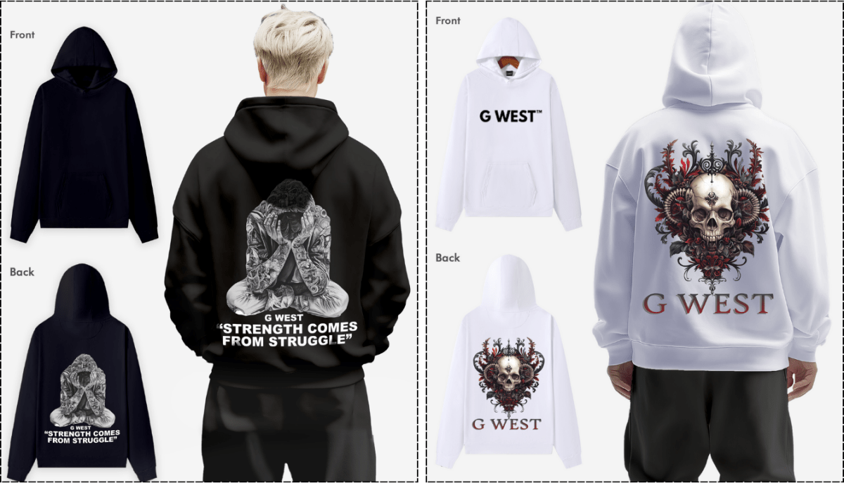 Graphic Hoodies for Street Style & Urban Fashion Trends - G West