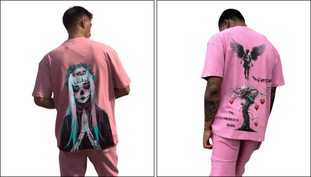 Graphic Pink Tees: Elevate Street Style - G West