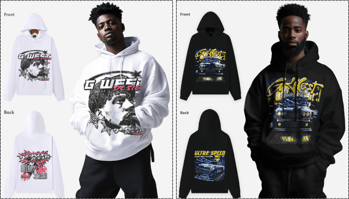 Men Essential Hoodies: Urban Fashion & Streetwear Style - G West
