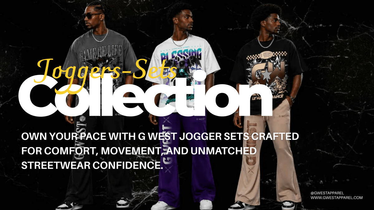 Men's Jogger Sets | Premium Streetwear Jogger Sets | G WEST - G West