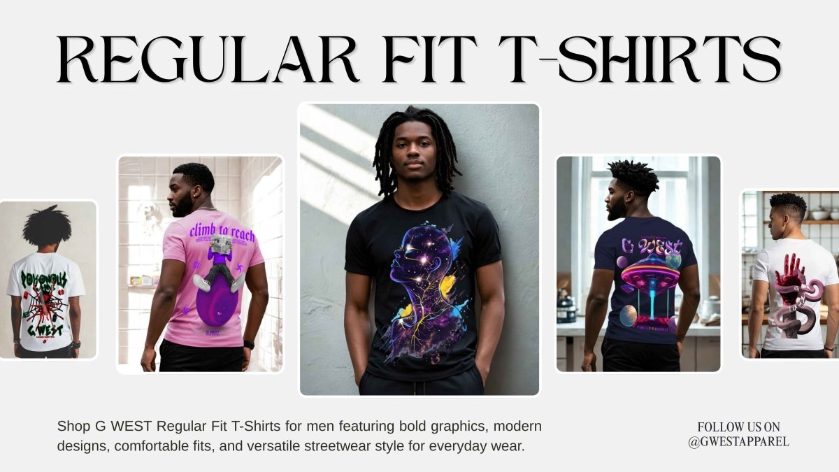 Regular Fit T-Shirts for Men | G WEST Apparel - G West