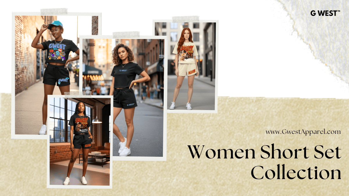 Women's Shorts Sets | Matching Two-Piece Outfits – G WEST - G West