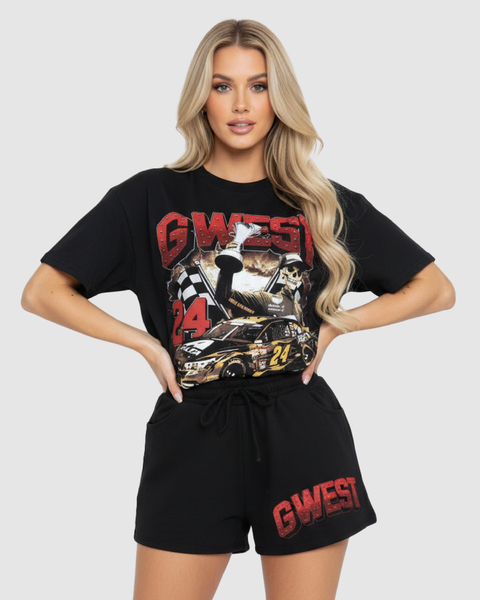 G West Rhinestone Race To The Grave Women's Set