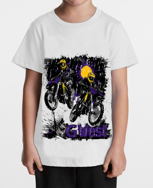 G West Bike Blast Kids T-Shirt