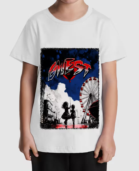 G WEST KIDS BROKEN CARNIVAL T-SHIRT
