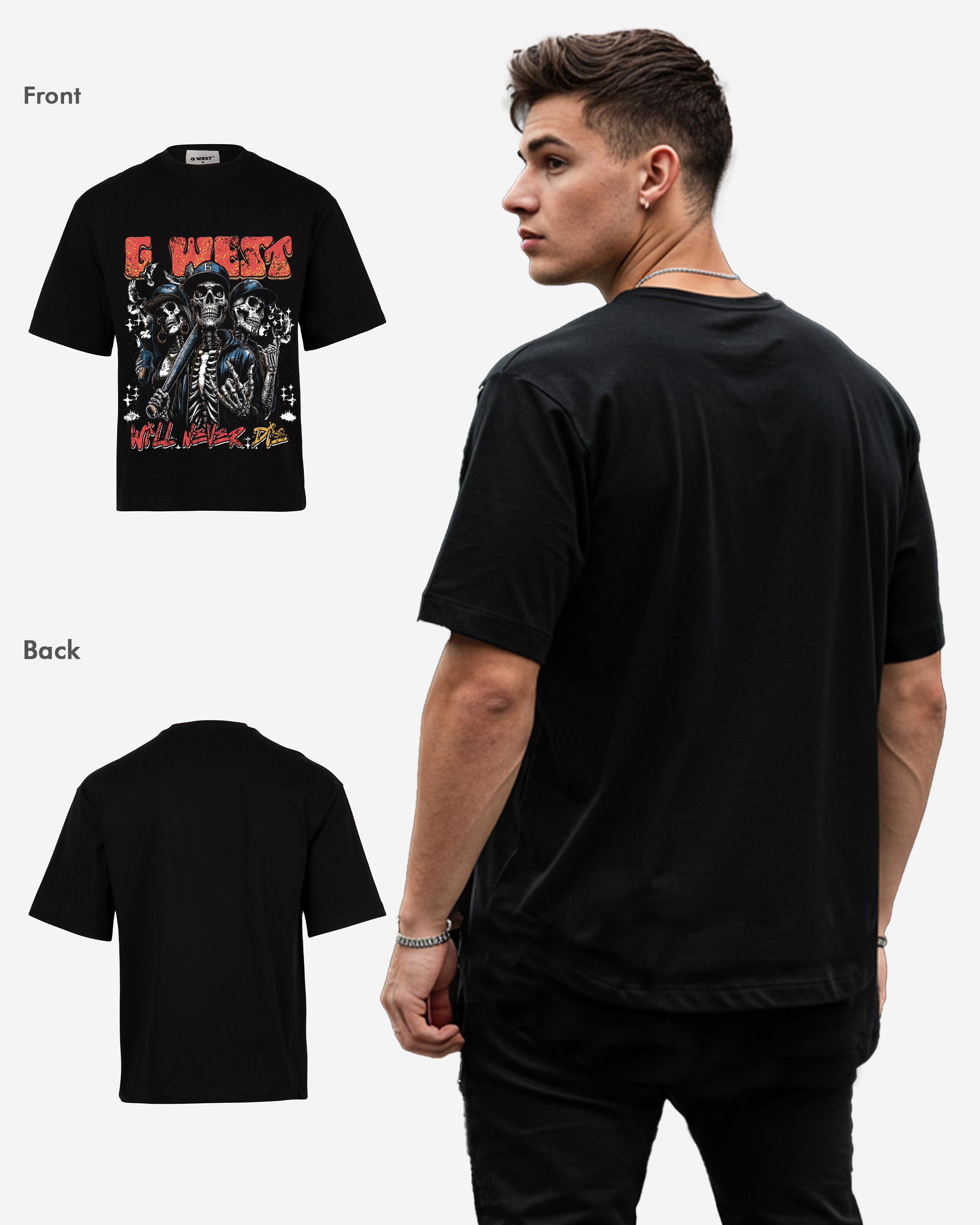 G West I Love My Game Oversized Tee - G West
