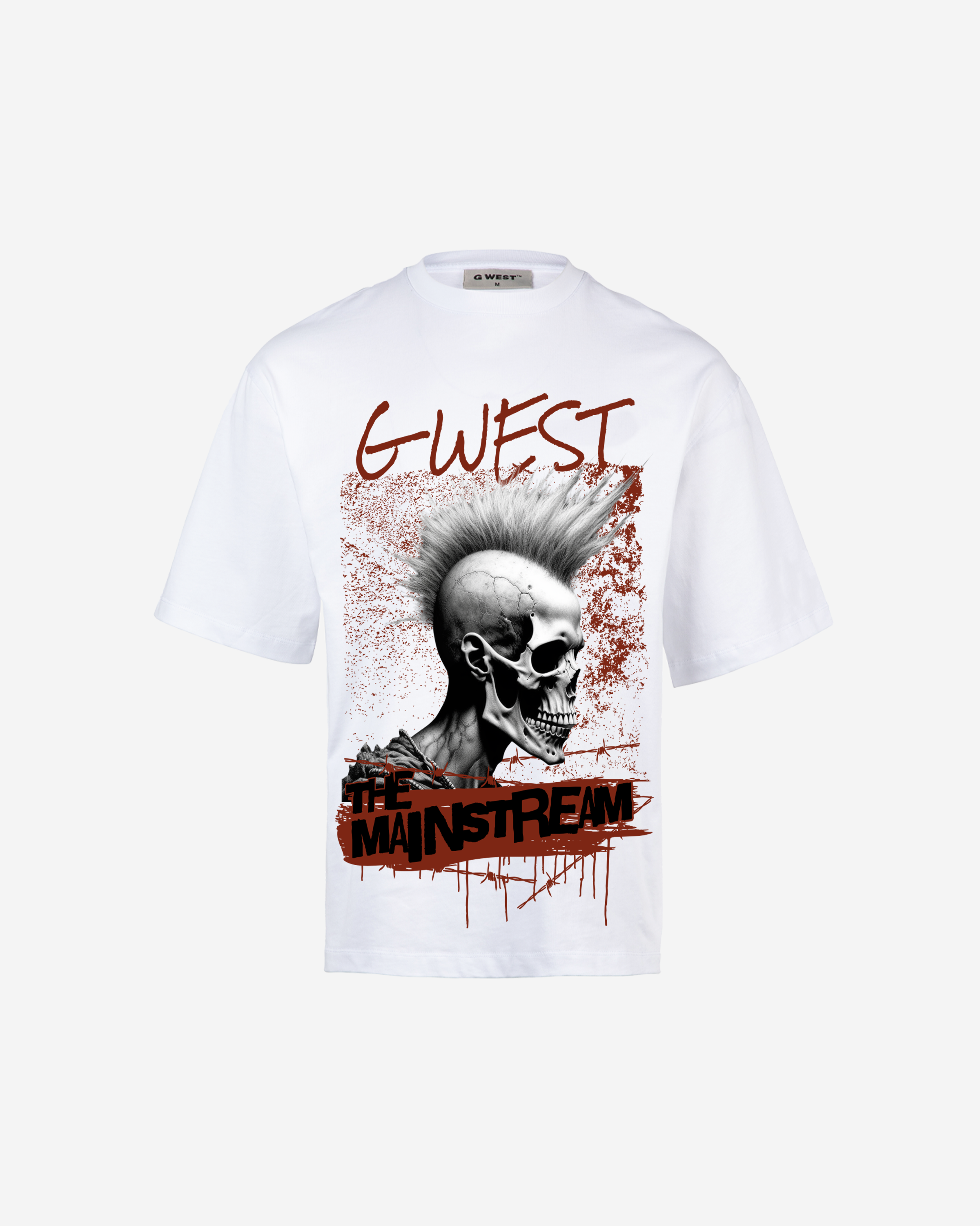 G-WEST THE MAINSTREAM OVERSIZED TEE GWROJMT118 - G West
