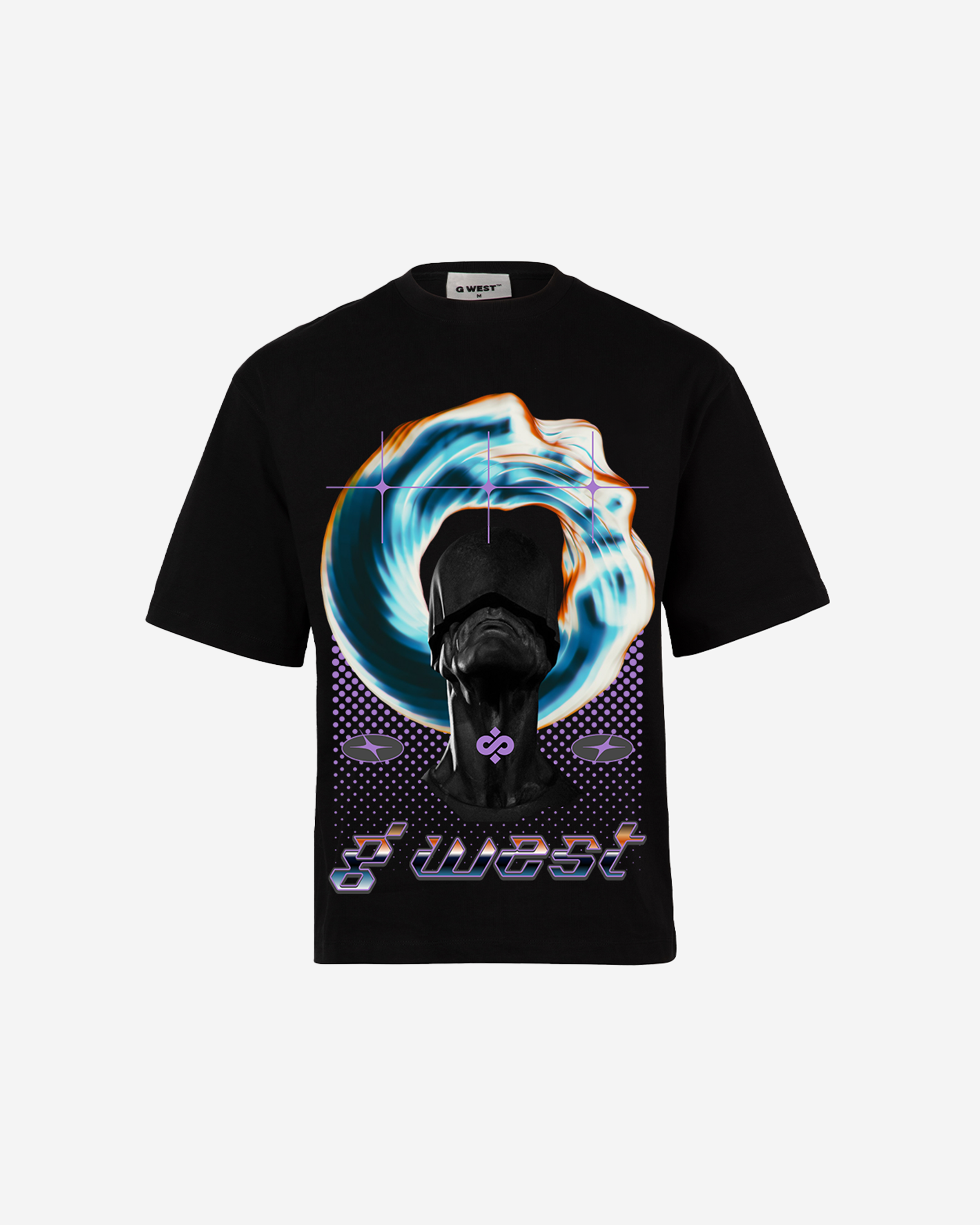 G-WEST SILENT SURGE OVERSIZED TEE GWROJMT187 - G West