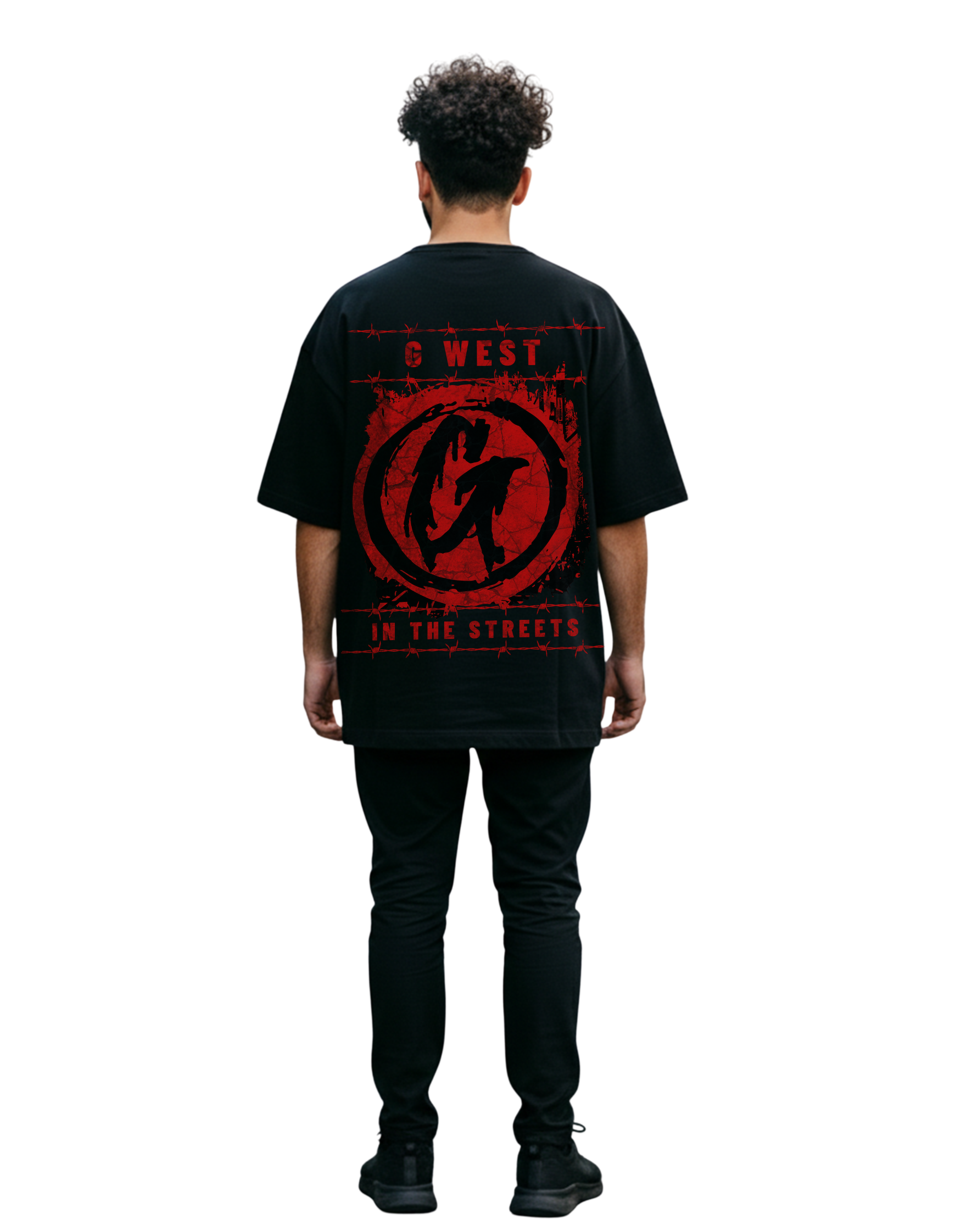 G West Barbed Legacy Men's Oversized T-Shirt - G West