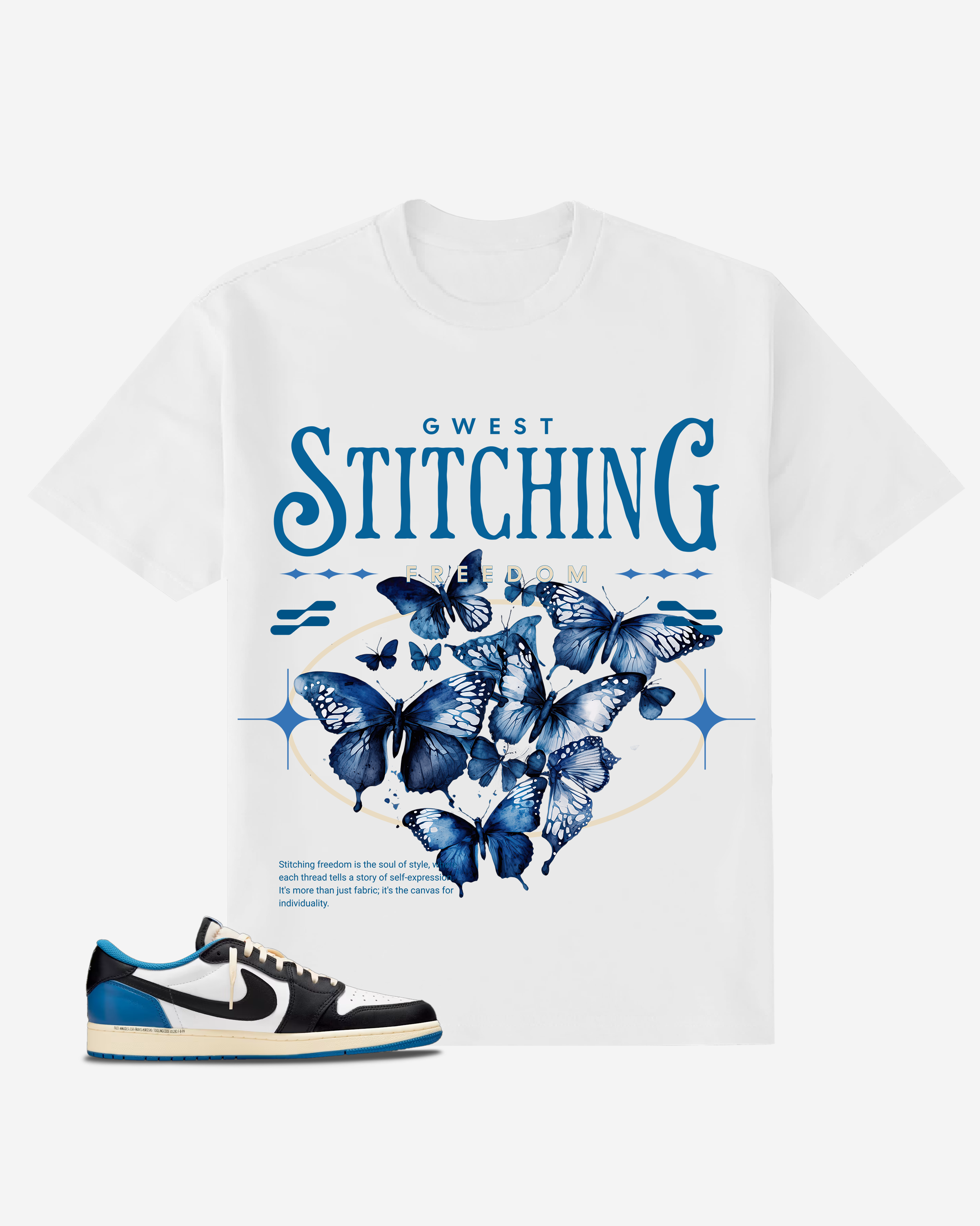 Stitching Freedom T-Shirt - G West