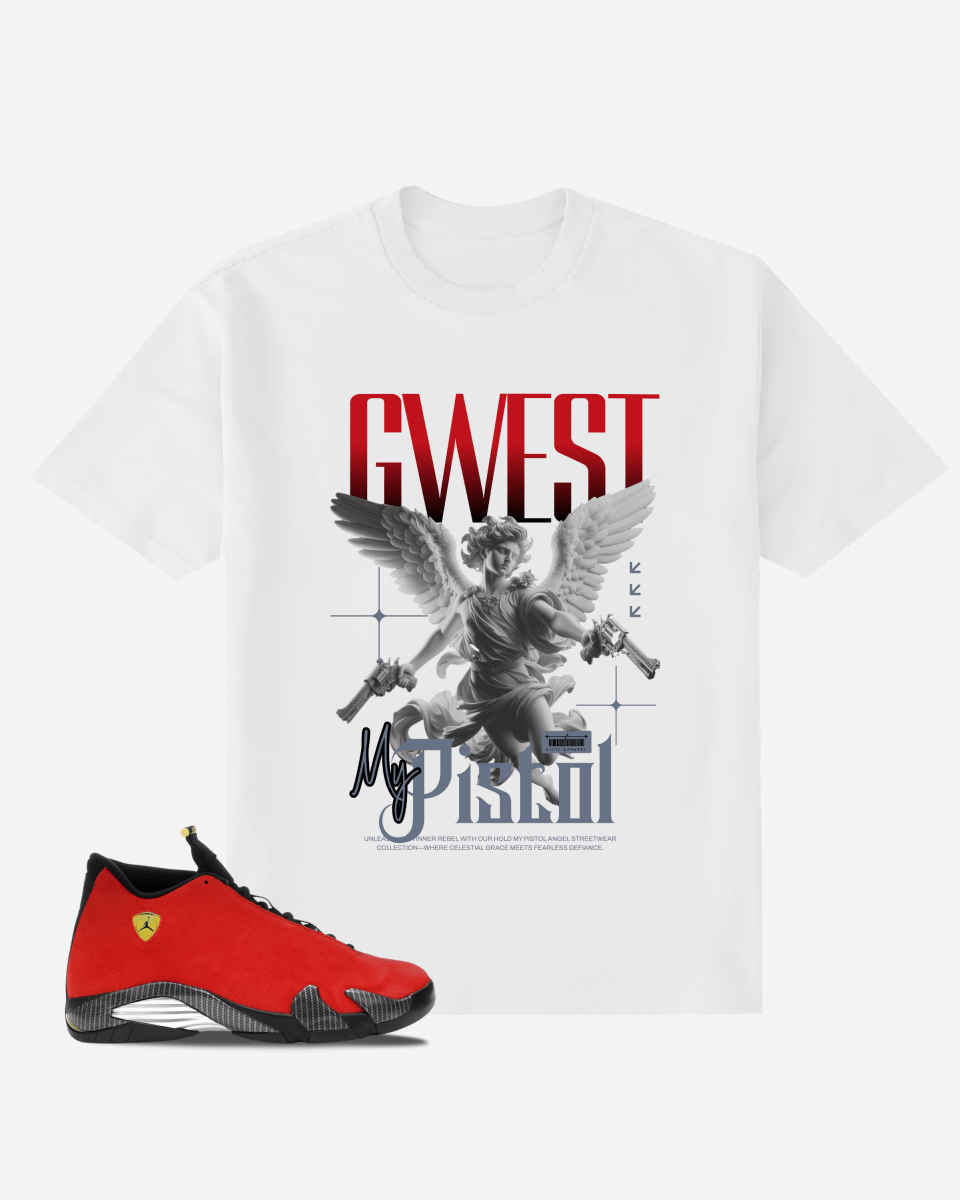 Angel Gun Streetwear Oversized T-Shirt - G West