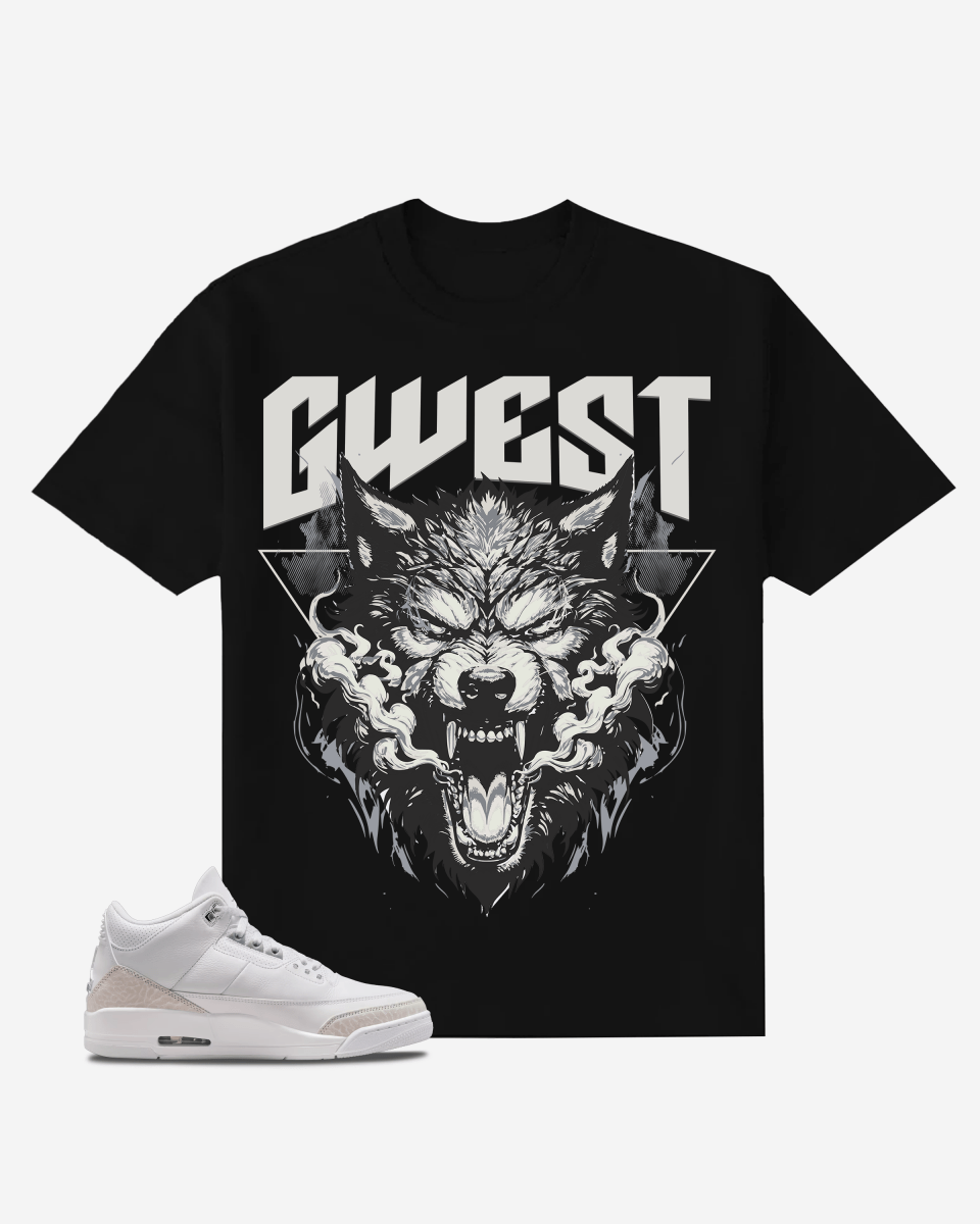 Angry Wolf Beast Oversized T-Shirt - G West
