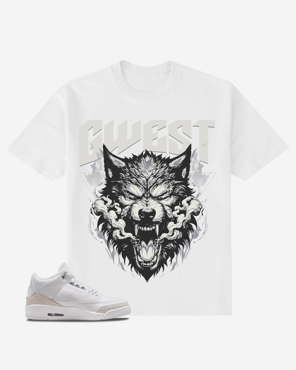 Angry Wolf Beast Oversized T-Shirt - G West