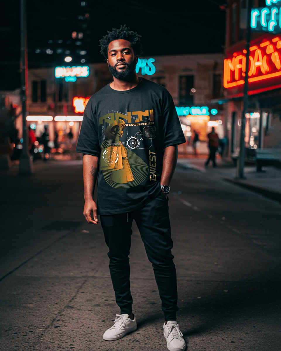 Anti Consumerism Oversized T-Shirt - G West