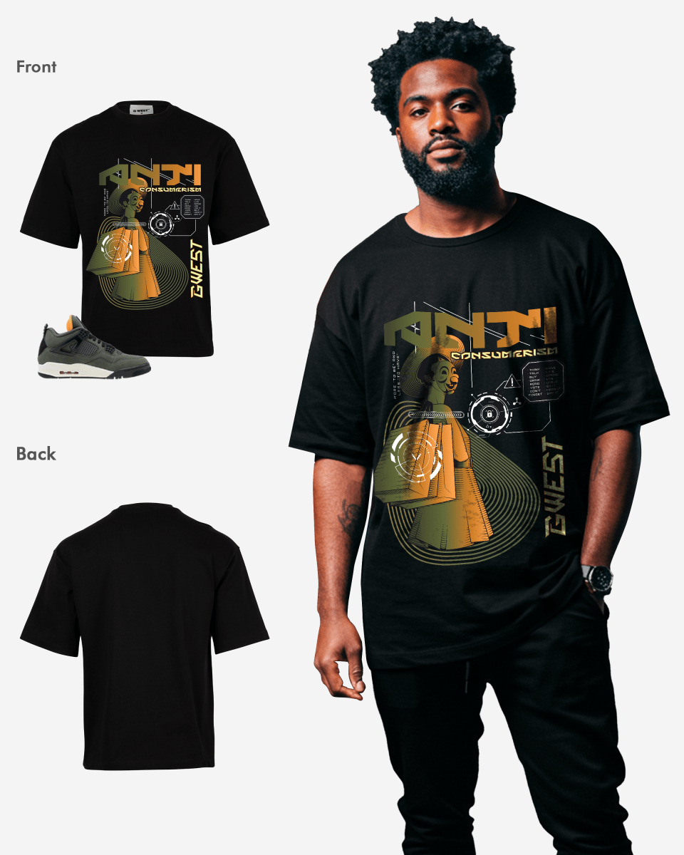 Anti Consumerism Oversized T-Shirt - G West