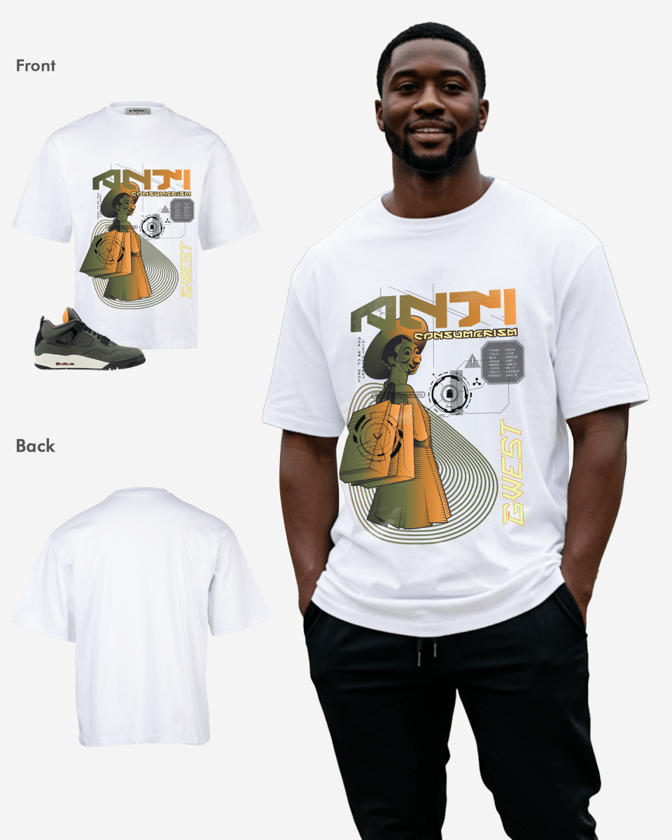 Anti Consumerism Oversized T-Shirt - G West