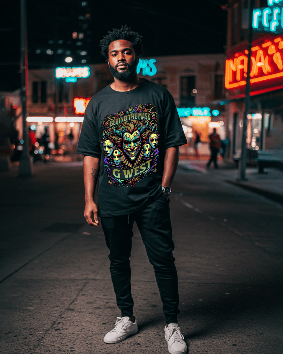 Behind The Mask Oversized T-Shirt - G West