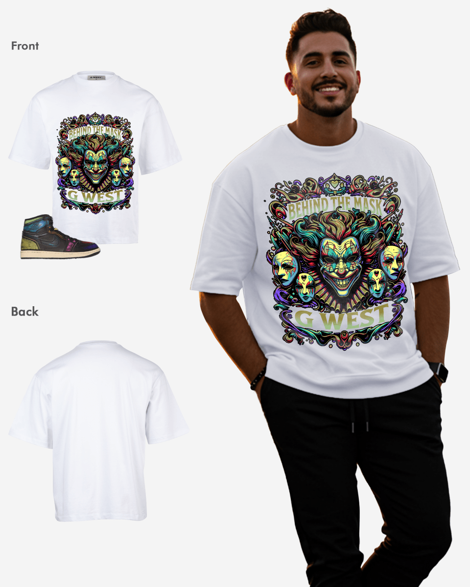 Behind The Mask Oversized T-Shirt - G West
