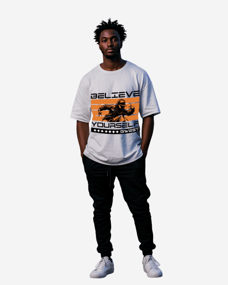 Believe Yourself Oversized T-Shirt - G West