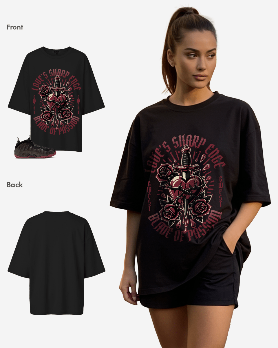 Blade Of Passion Oversized T-Shirt - G West