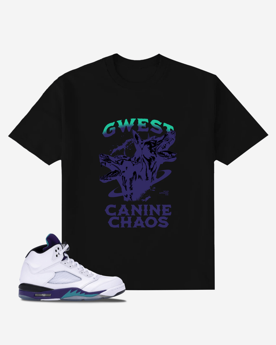 Canine Chaos Oversized T-Shirt - G West