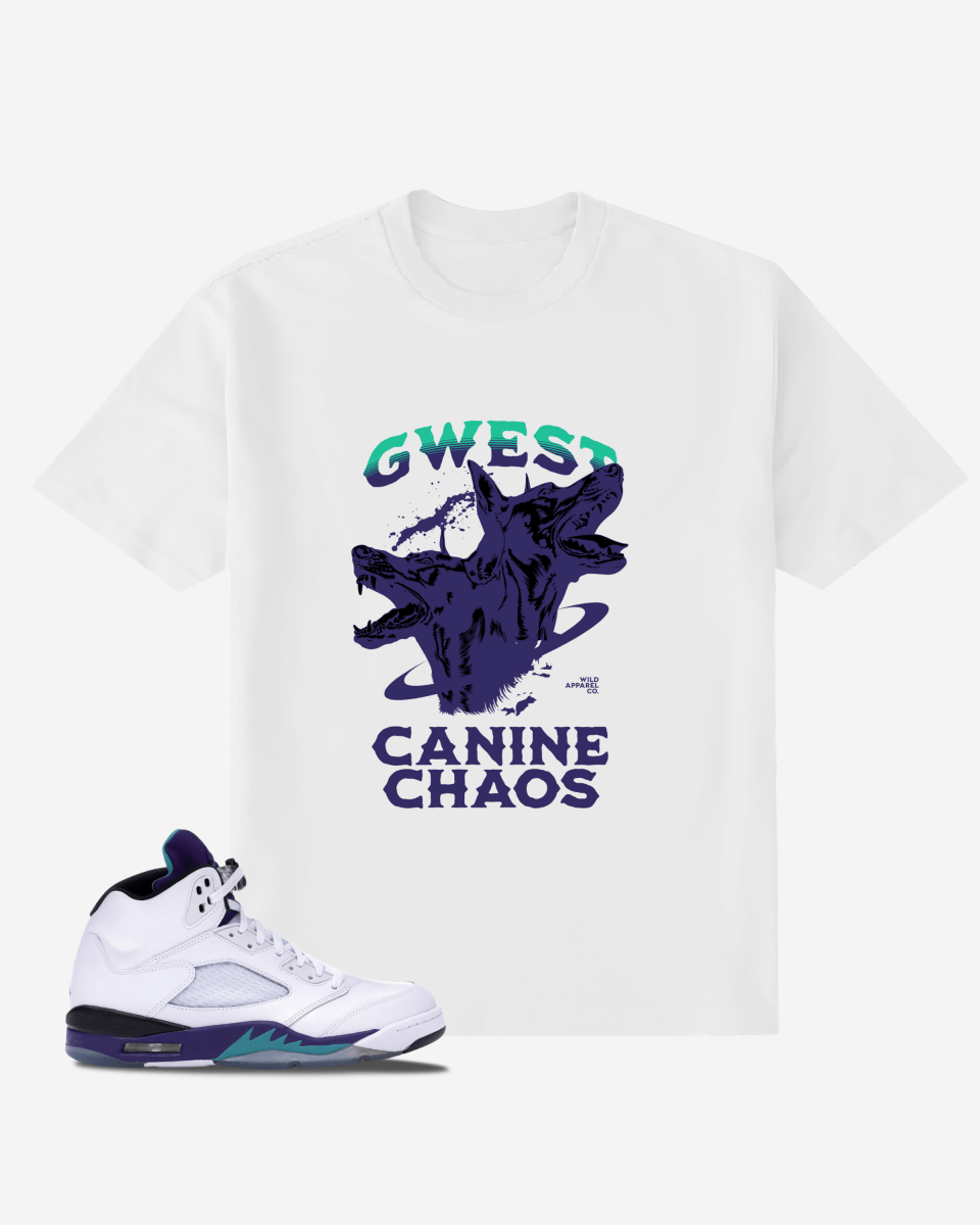Canine Chaos Oversized T-Shirt - G West