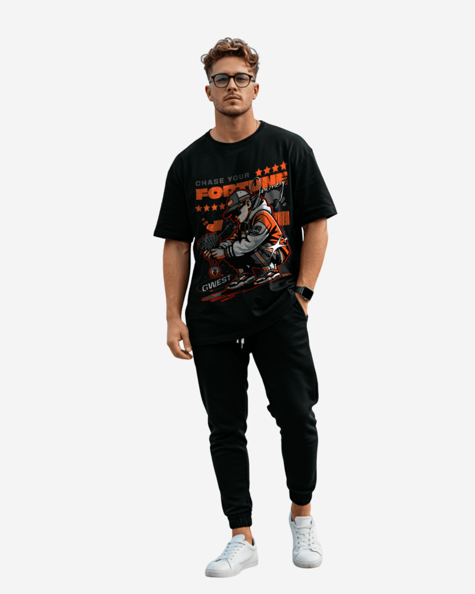Chase Your Fortune Journey Oversized T-Shirt - G West