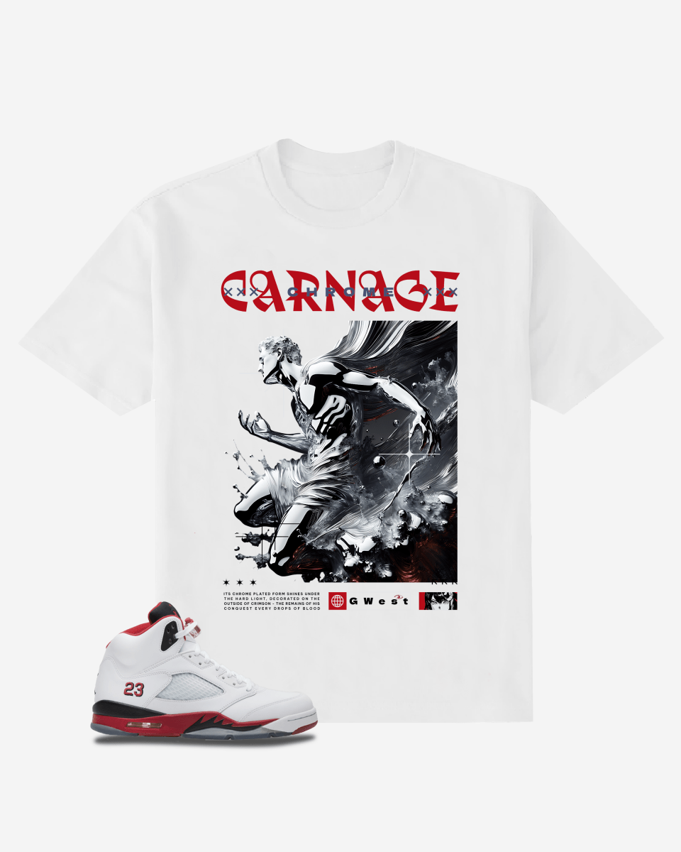 Chrome Carnage Oversized T-Shirt - G West