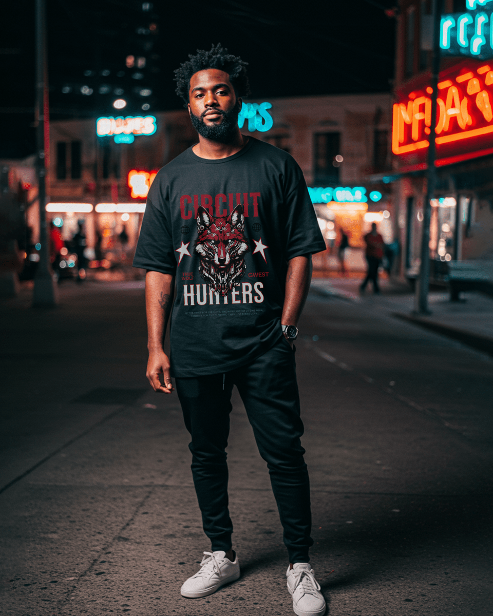 Circuit Hunter Oversized T-Shirt - G West
