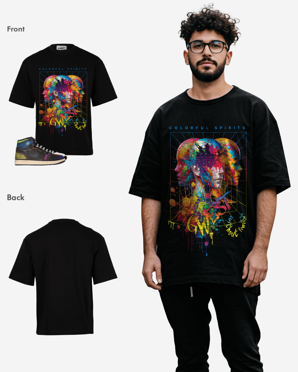 Colorful Spirits Oversized T-Shirt - G West