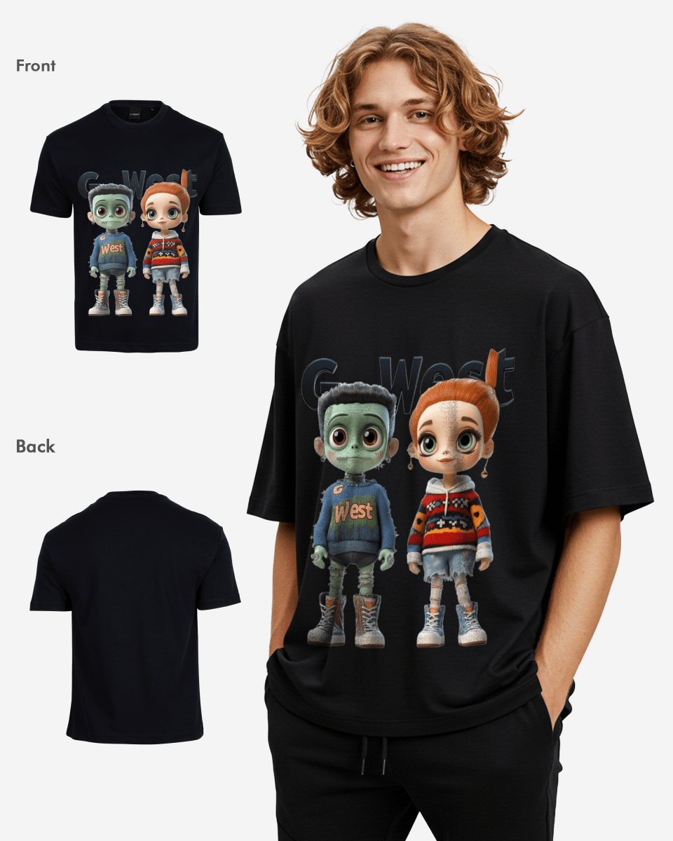 Couple Claus Oversized T Shirt - G West