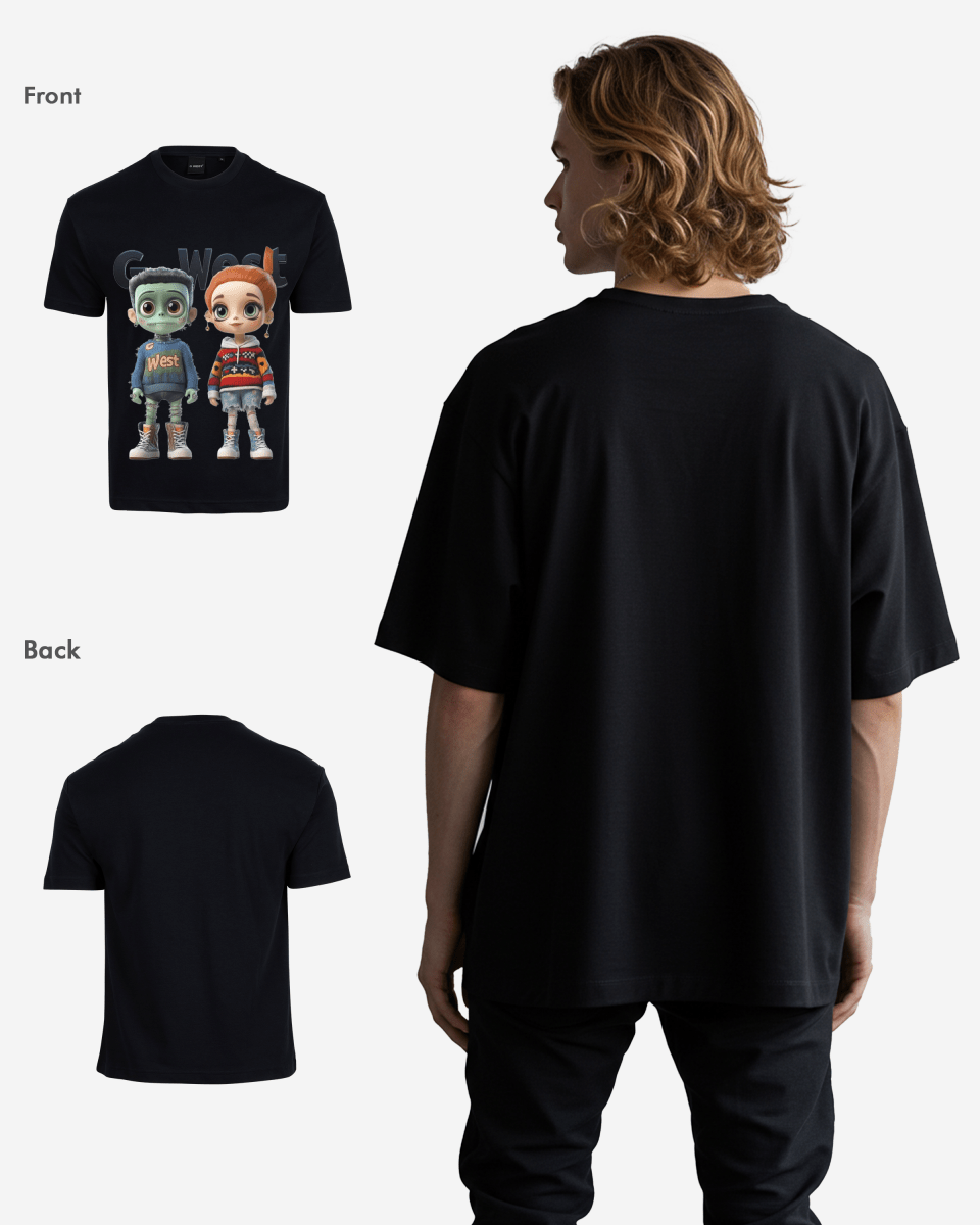 Couple Claus Oversized T Shirt - G West
