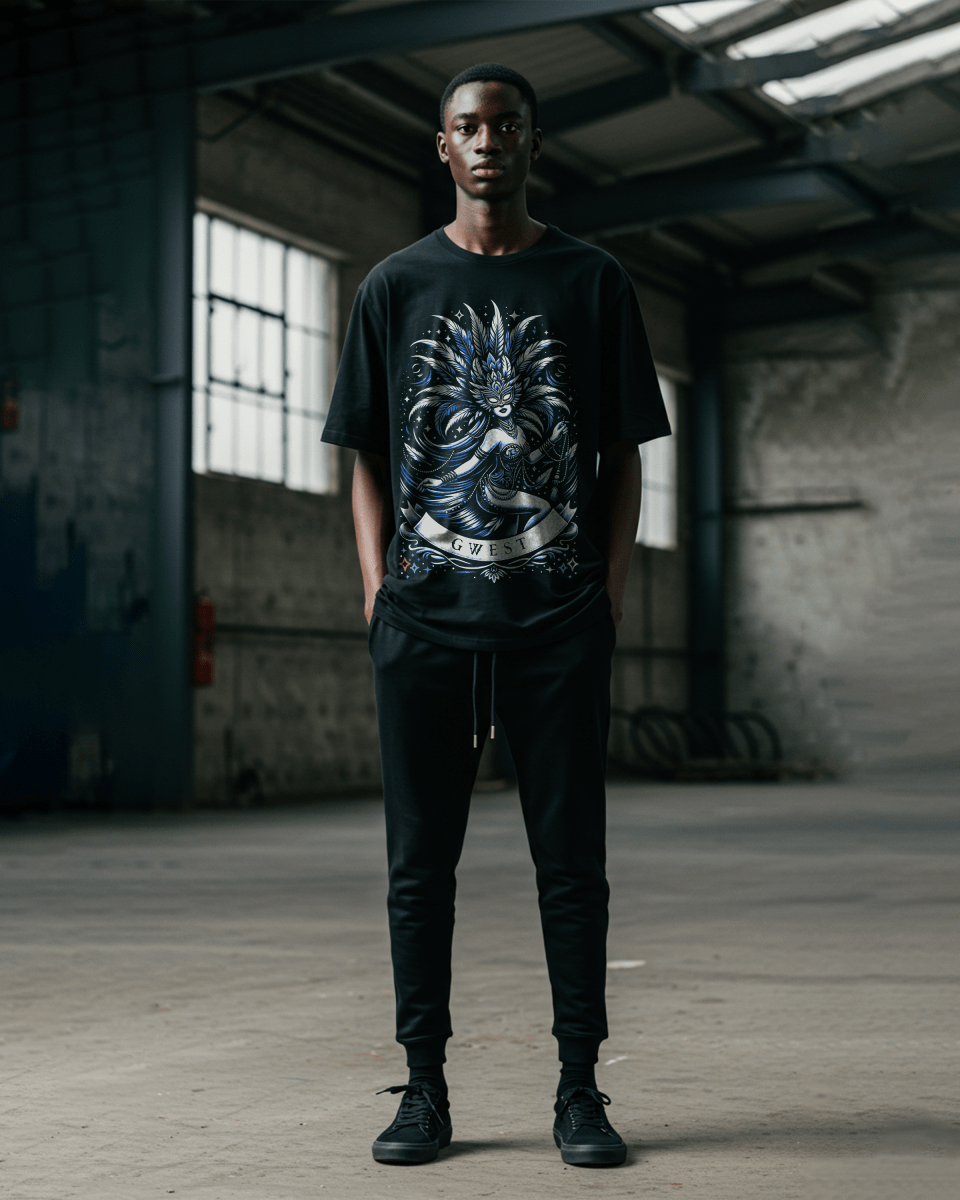 Dark Masquerade Oversized T-Shirt - G West