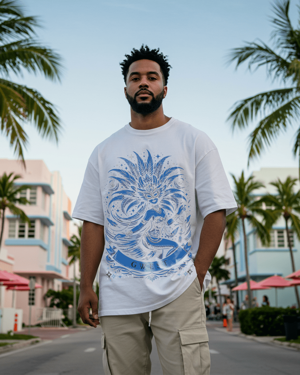 Dark Masquerade Oversized T-Shirt - G West