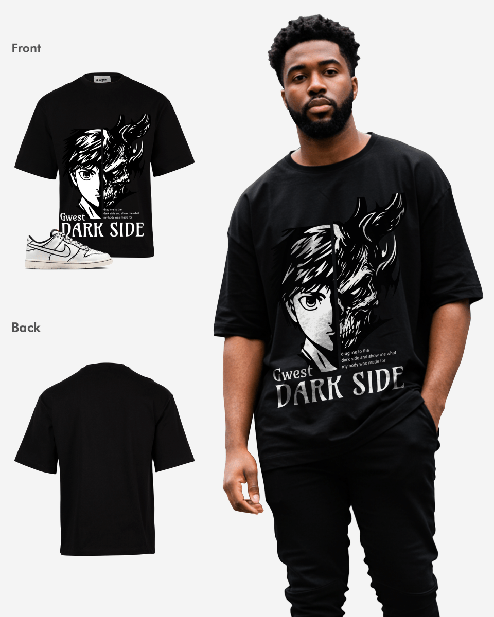 Dark Side Oversized T-Shirt - G West