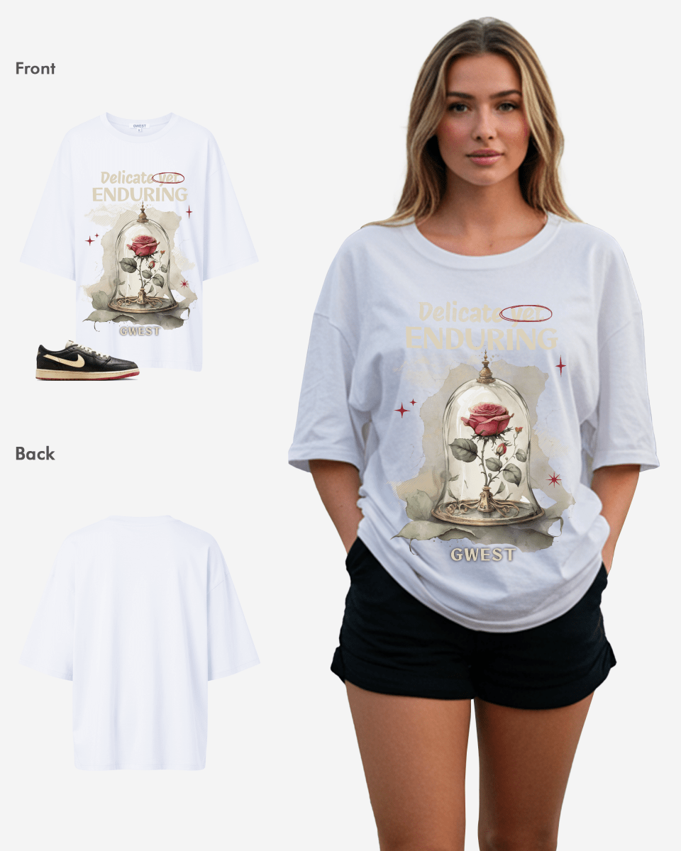 Delicate Yet Enduring Oversized T-Shirt - G West