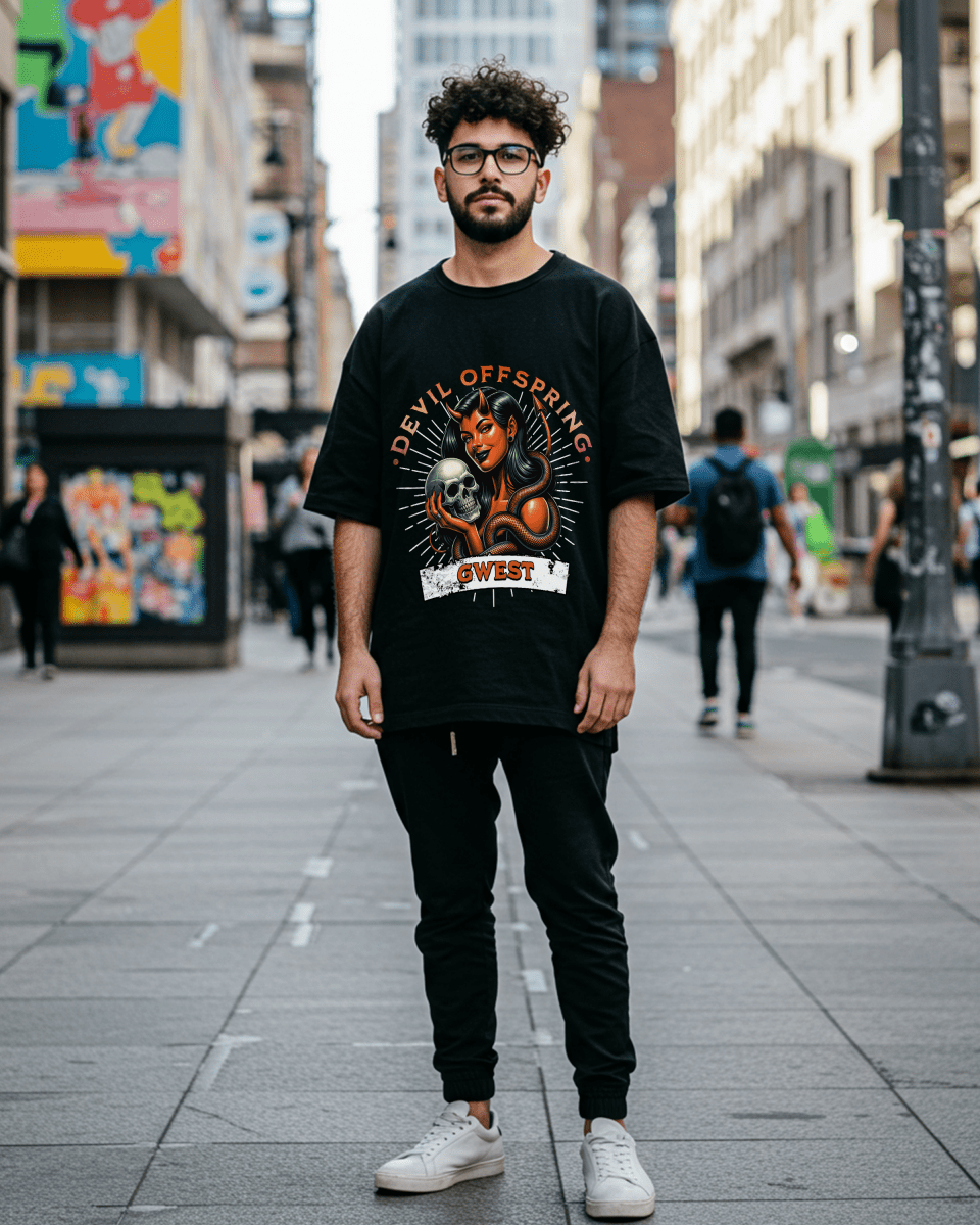 Devil Offspring Oversized T-Shirt - G West
