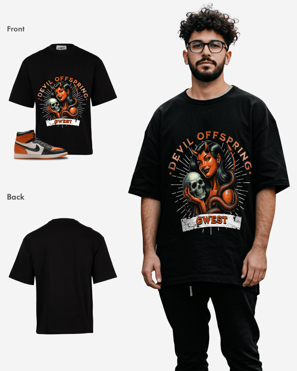 Devil Offspring Oversized T-Shirt - G West