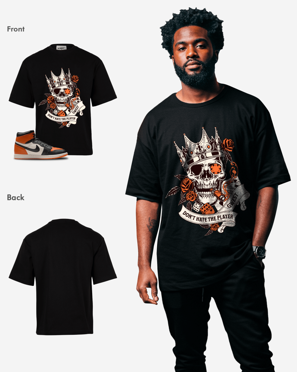 Don't Hate Player Oversized T-Shirt - G West