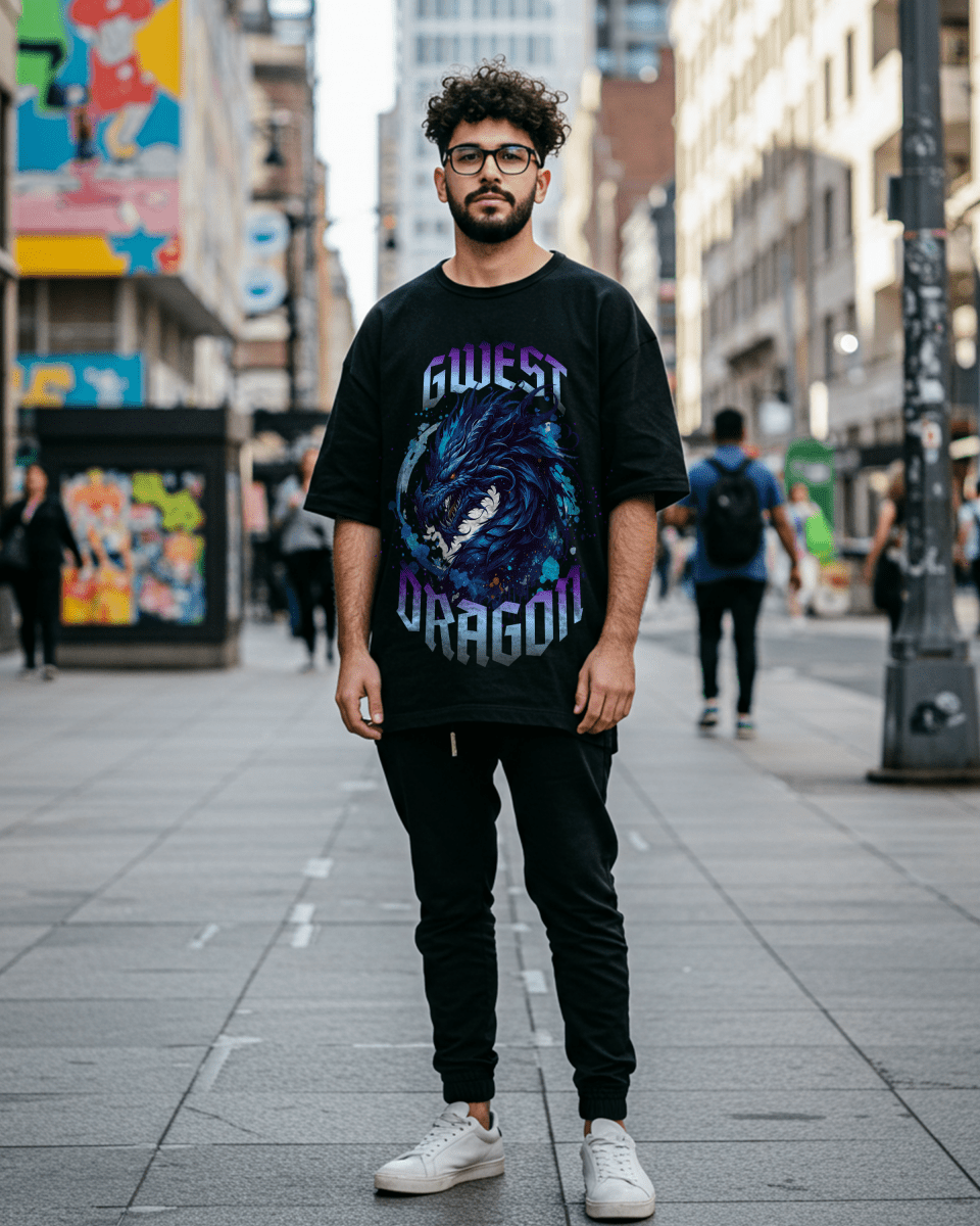 Dragon Oversized T-Shirt - G West