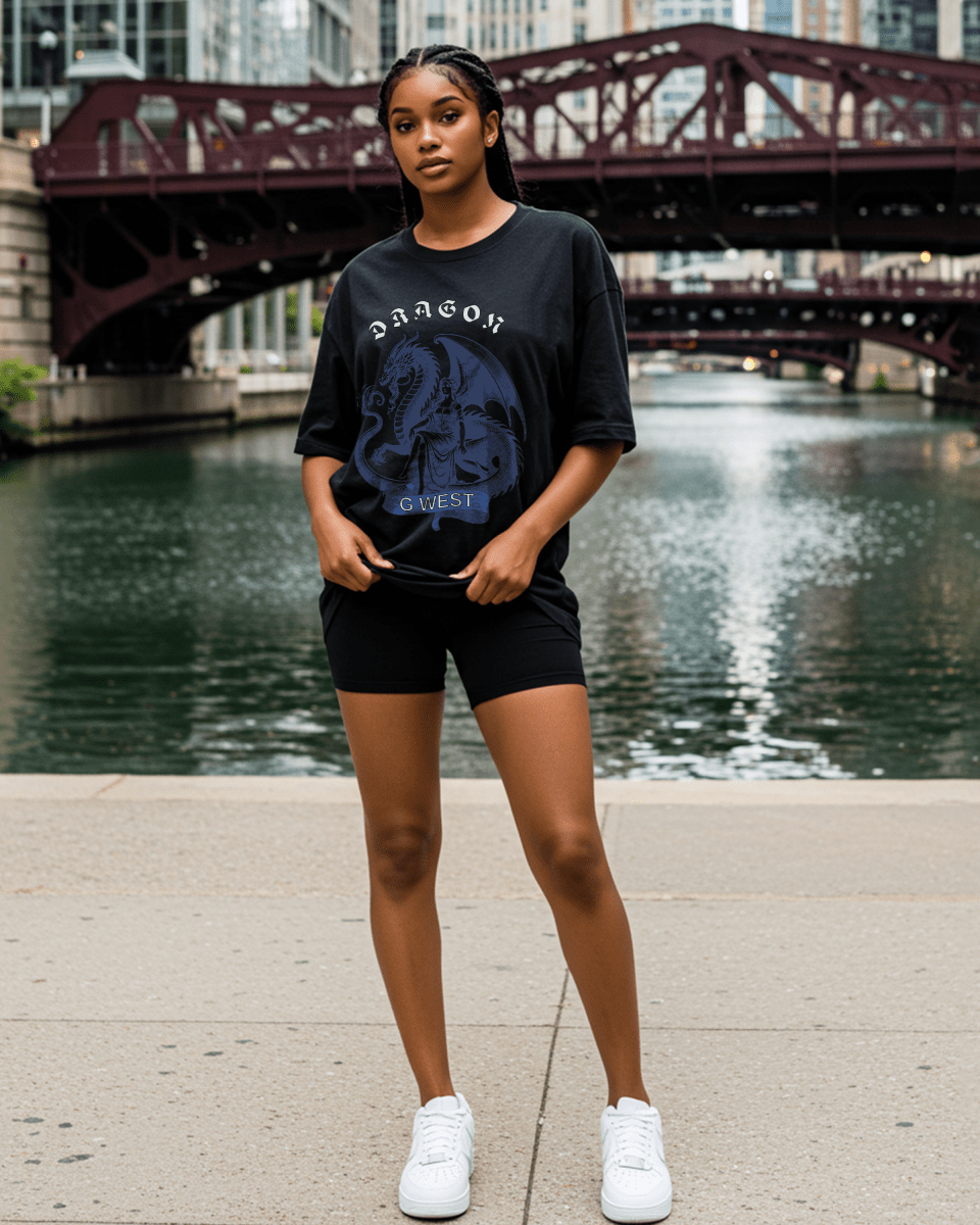 Dragon's Grace Oversized T-Shirt - G West