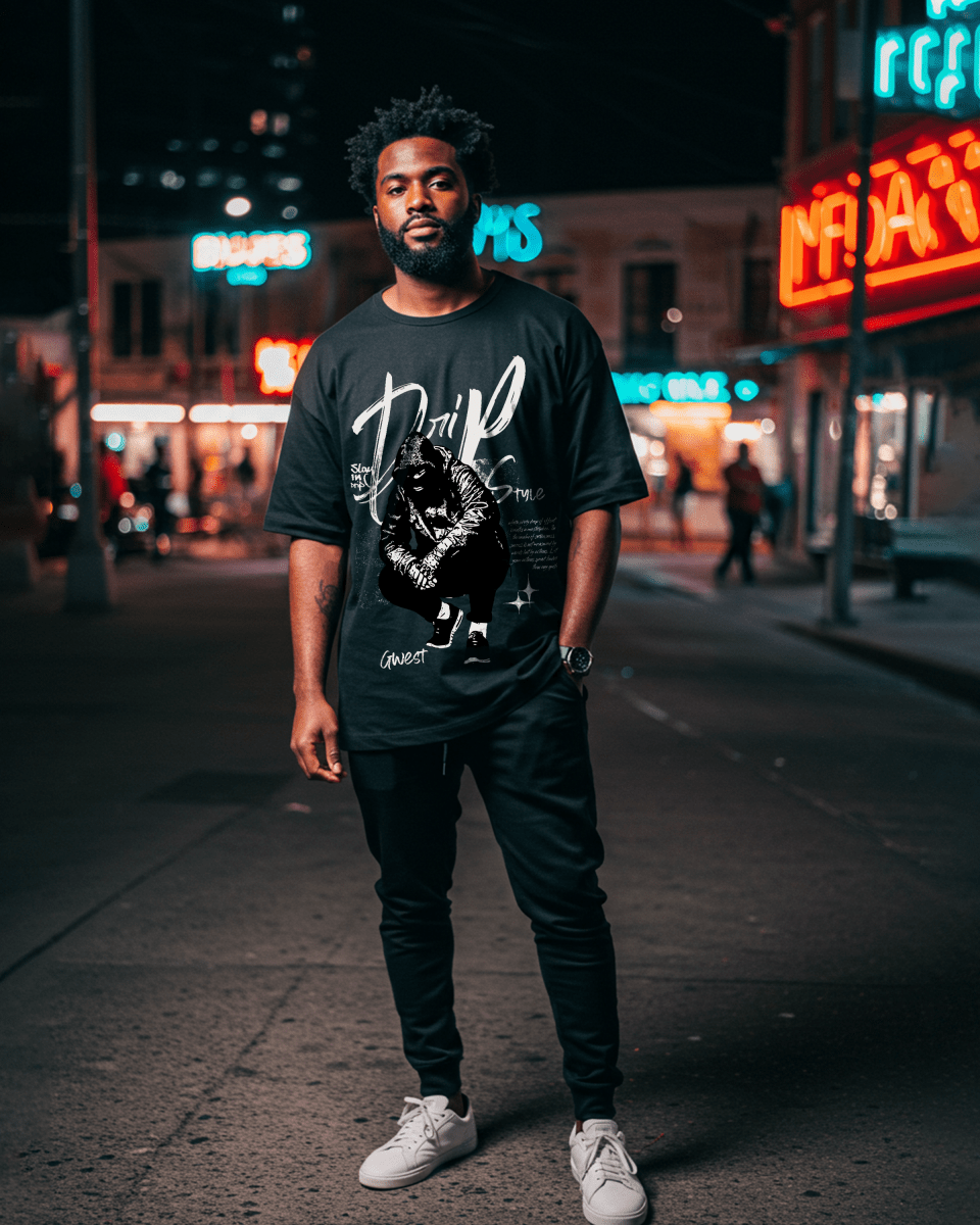Drip Style Oversized T-Shirt - G West