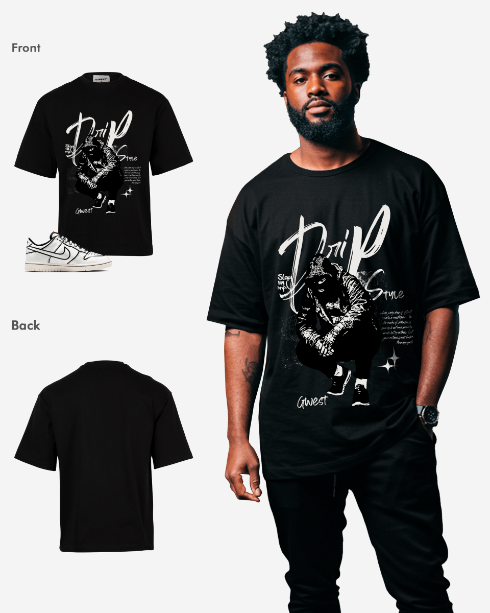 Drip Style Oversized T-Shirt - G West