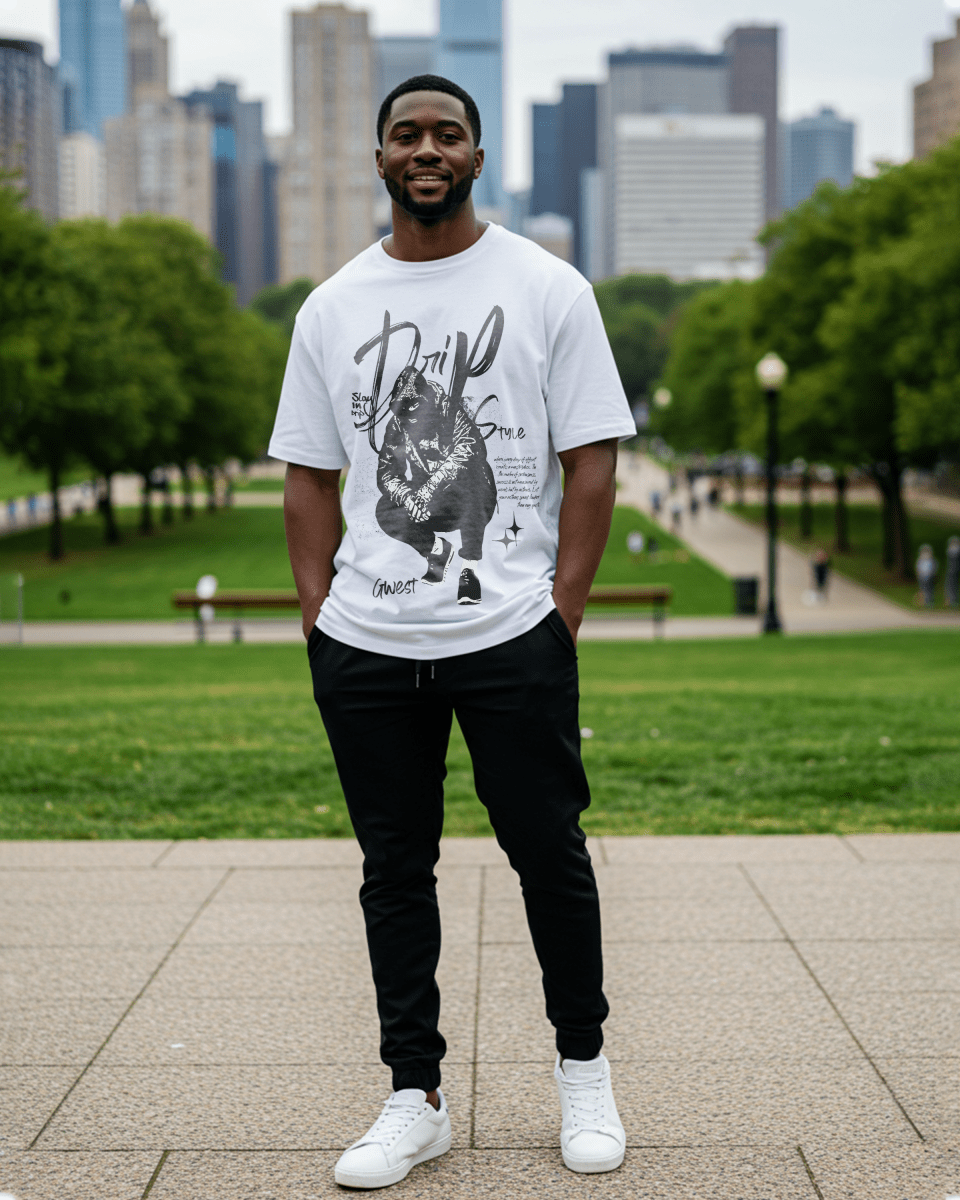 Drip Style Oversized T-Shirt - G West