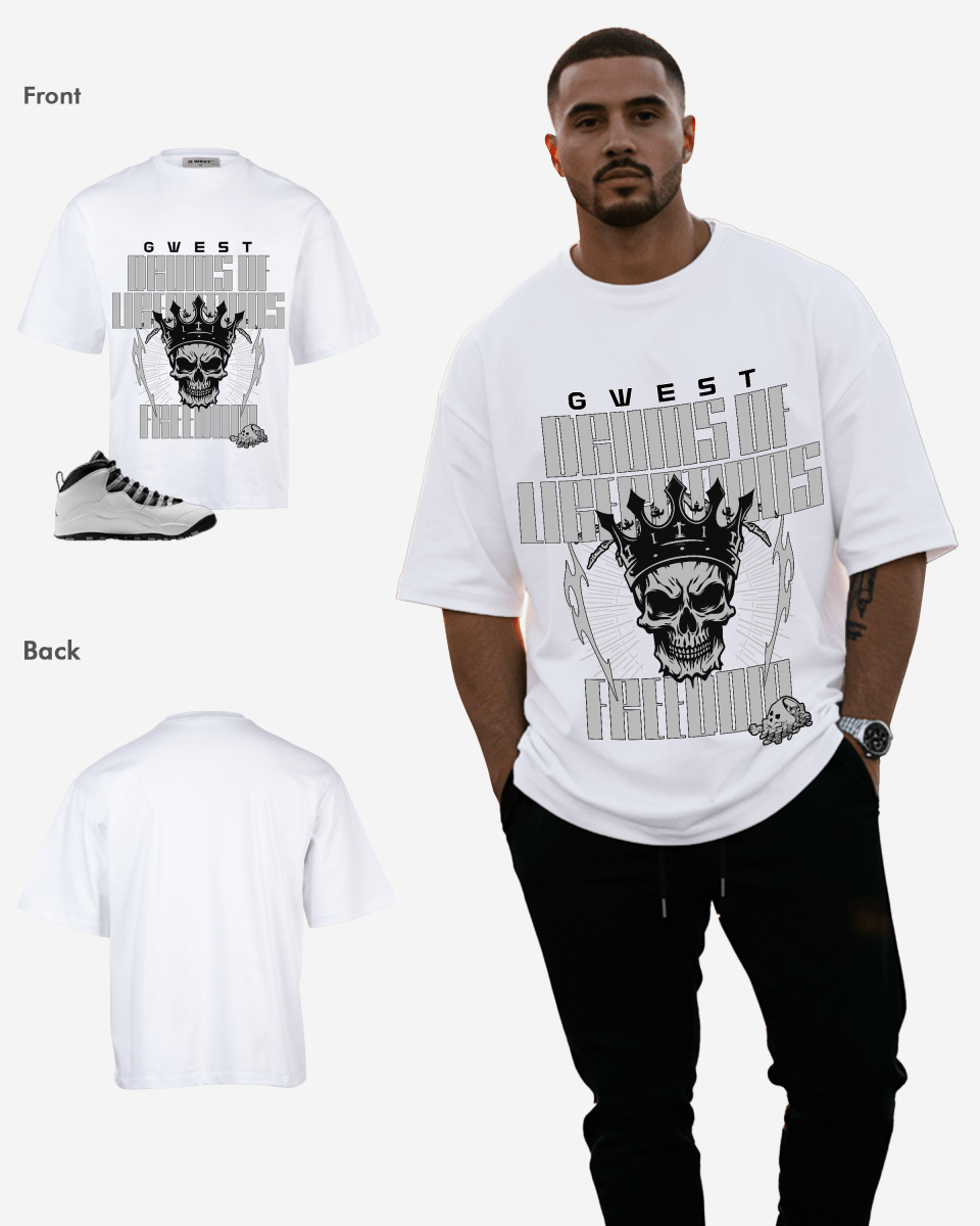 Drums Of Liberations Oversized T-Shirt - G West