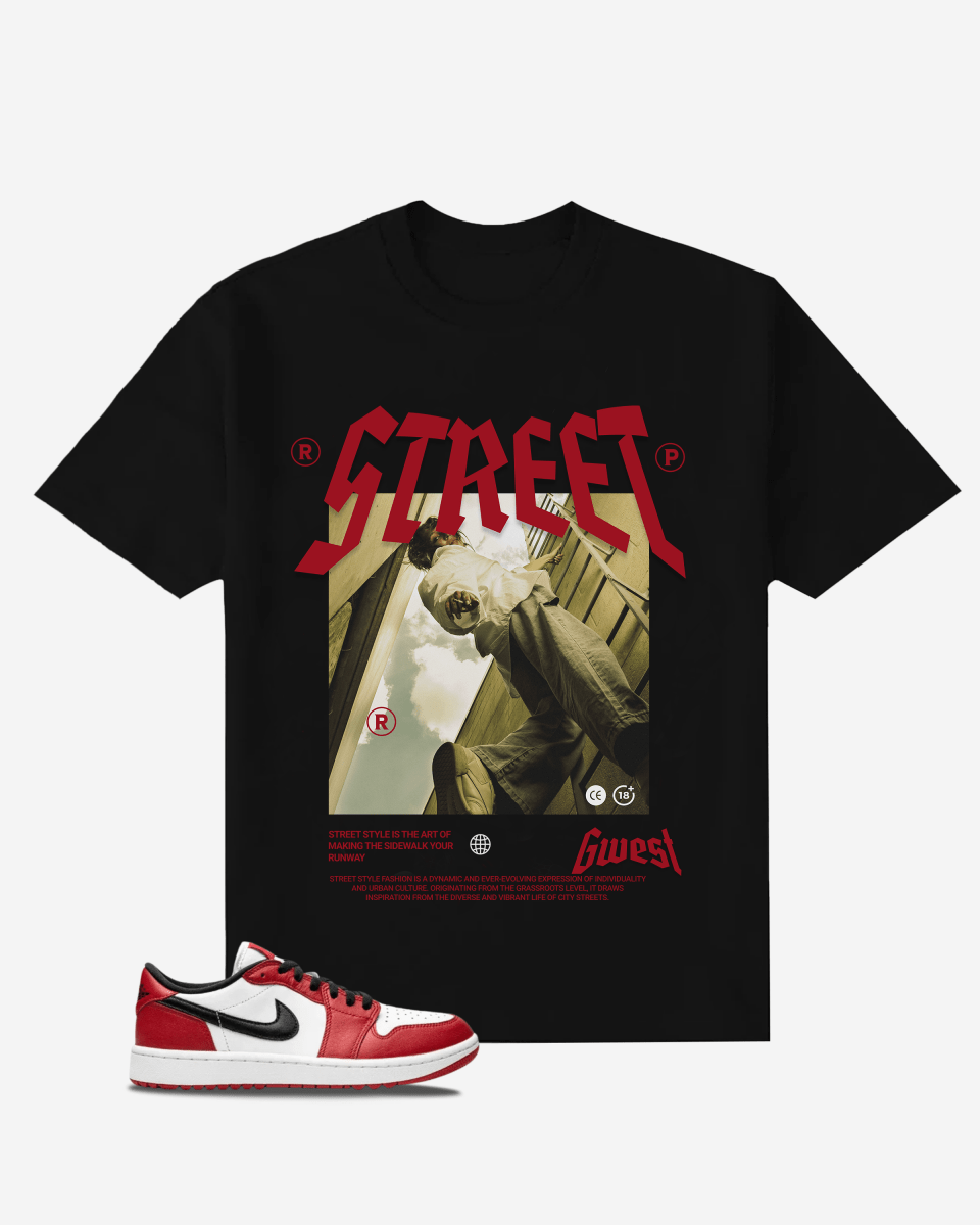 Fashion Streetwear Oversized T-Shirt - G West