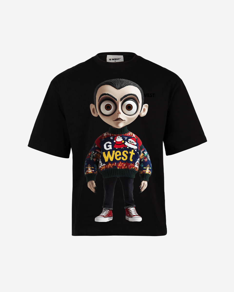 Festive Freaks Oversized T Shirt - G West
