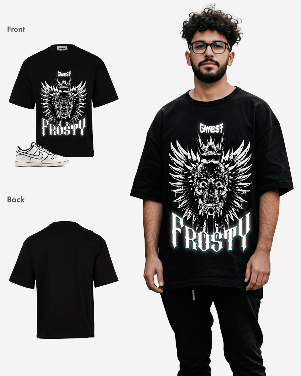 Frosty Crown Oversized T-Shirt - G West